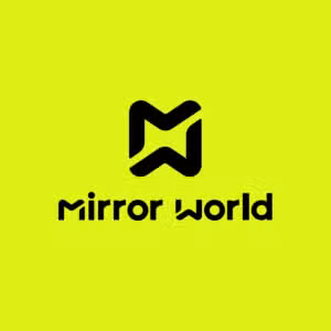 Blockchain app logo:Mirror World