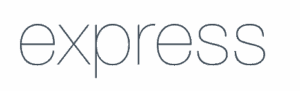 Text logo for Express framework