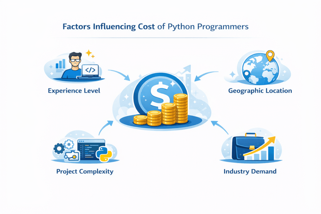 Factors Influencing Cost Services of Python Programmers