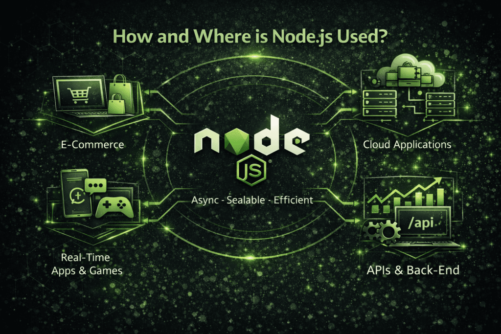 How and where is Node.js used - hire Node.js developer