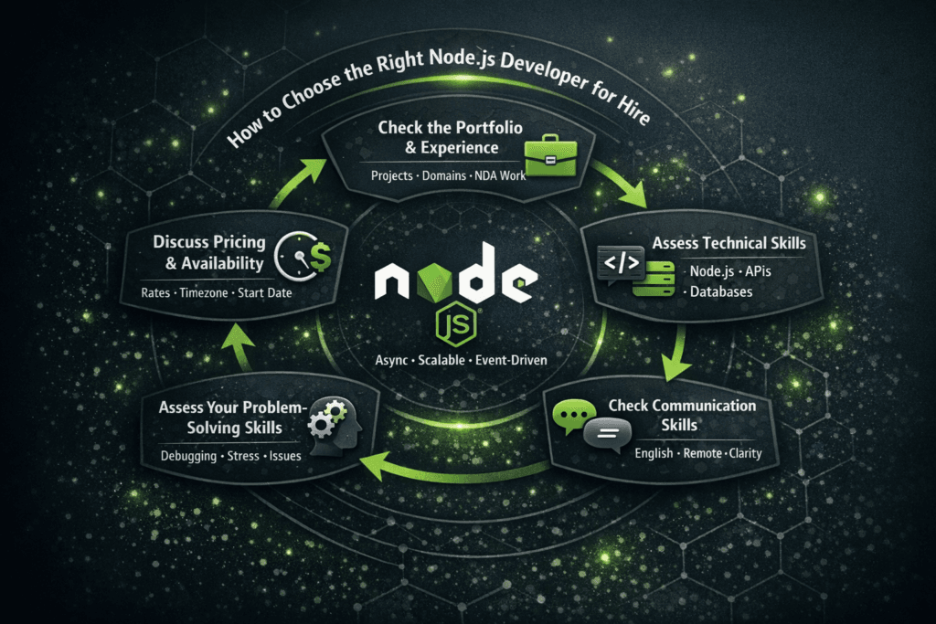 How to Choose the Right Node JS Developer for Hire with Upstaff How to Choose the Right Node JS Developer for Hire with Upstaff