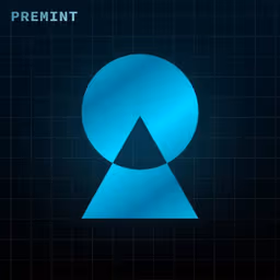 Blockchain app logo:Premint