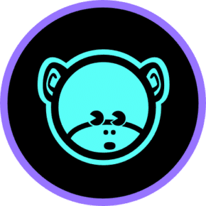 Blockchain app logo:flooredApe
