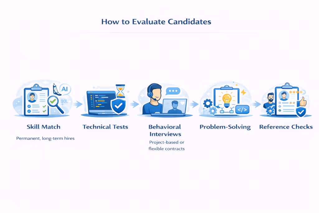 How to evaluate candidates