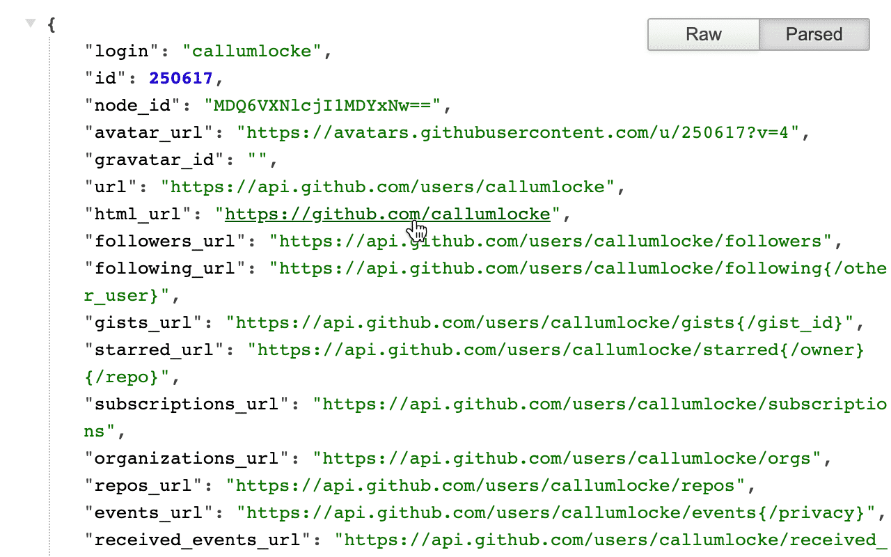 JSON Formatter