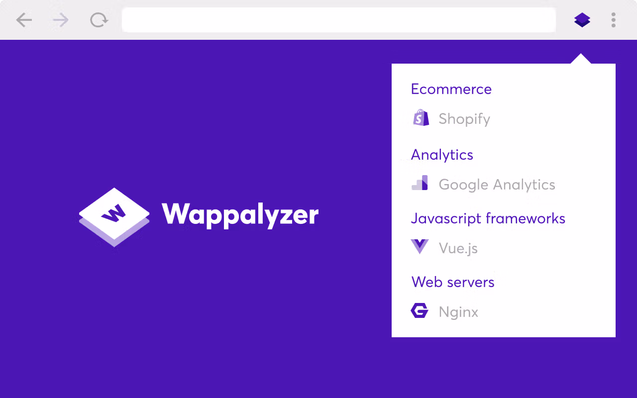 Wappalyzer Chrome