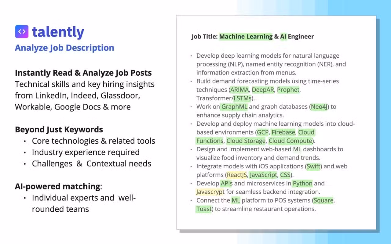 talently — find software developer in a tap! 03