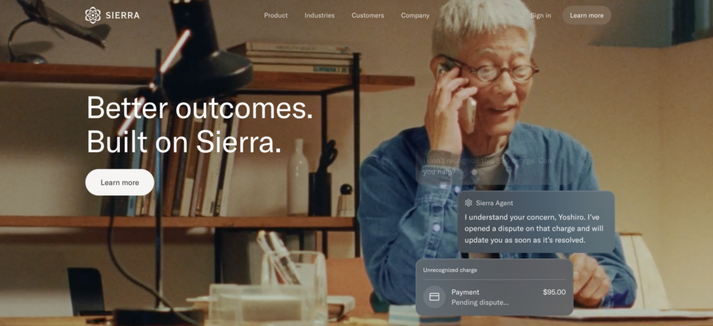Sierra - which ai chatbot is best