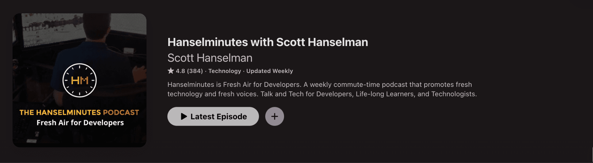 The Hanselminutes Podcast &ndash; podcast on Apple Podcasts