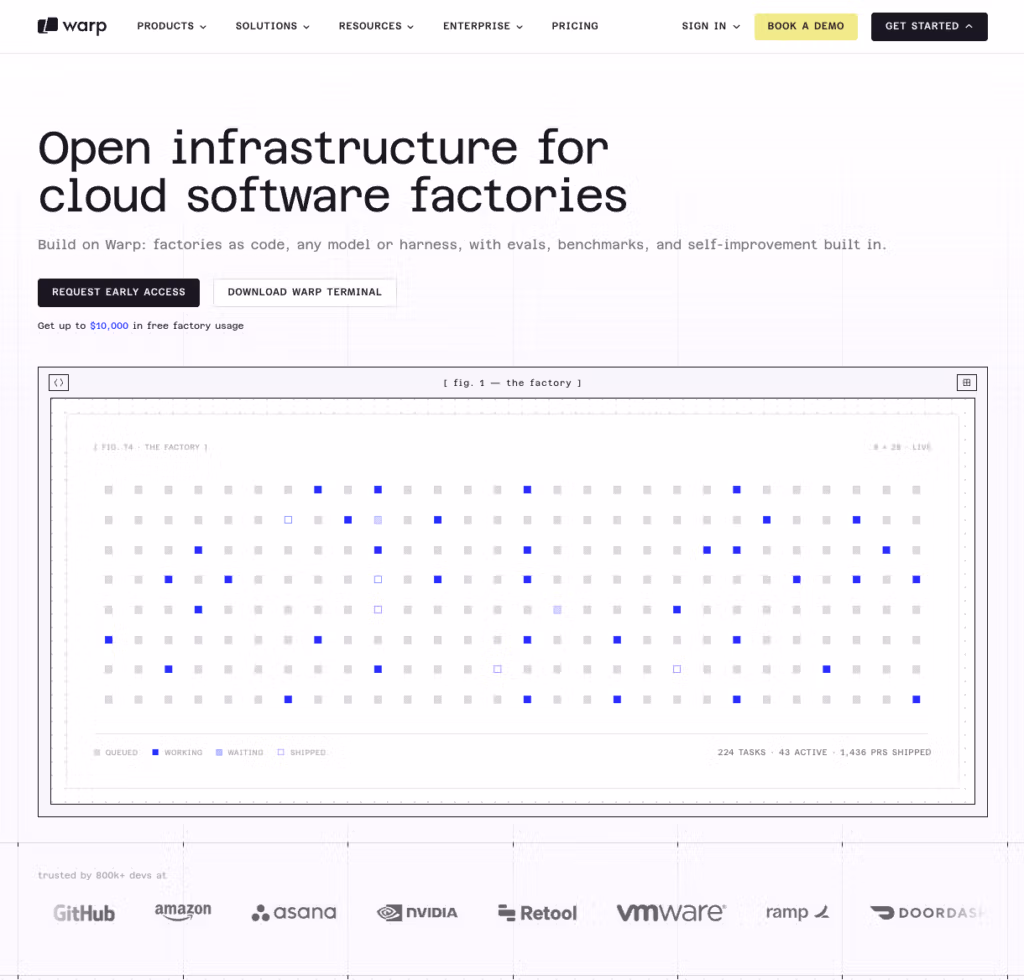 warp - popular ai tools